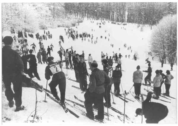 Skihang Hangstein 1954